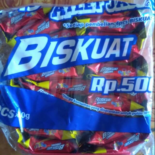 Biskuat isi 20 bungkus