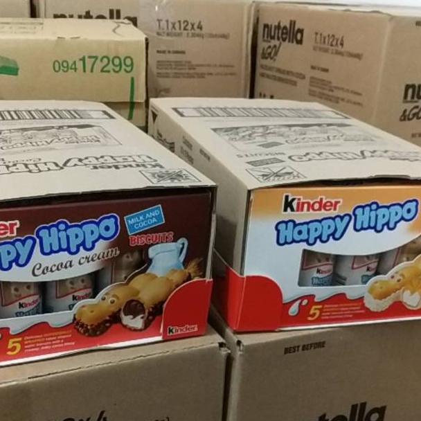 

☛Flash sale}!! Kinder happy hippo cacao hazelnu .