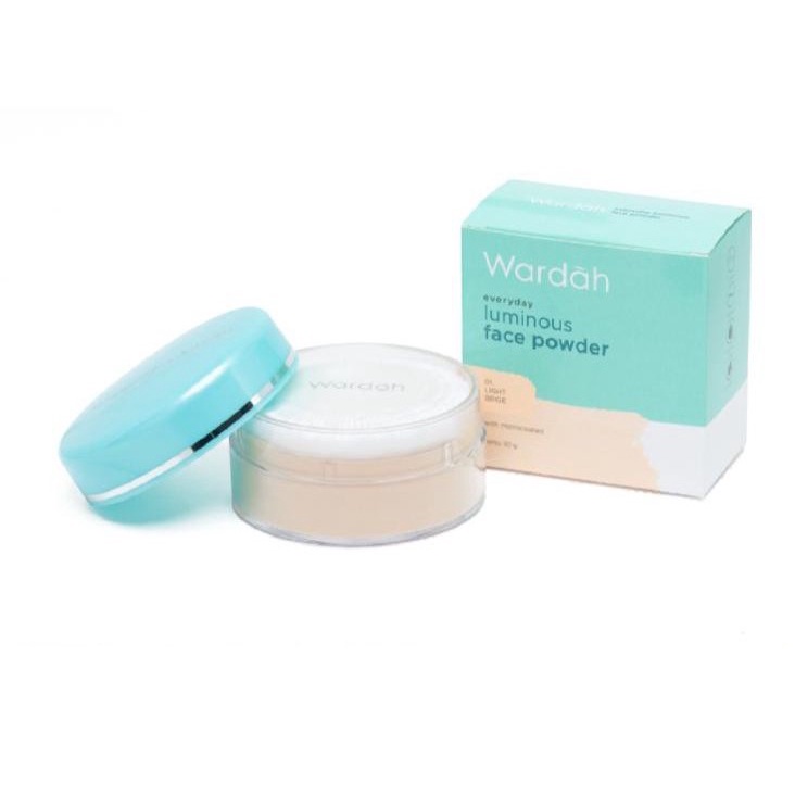 Wardah Everyday Luminous Face Powder 30 g - Bedak Tabur ringan