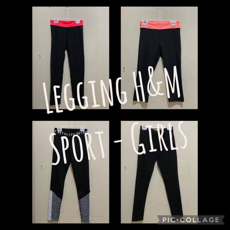 Legging Sport Girls branded ( h&m ) - harga nett