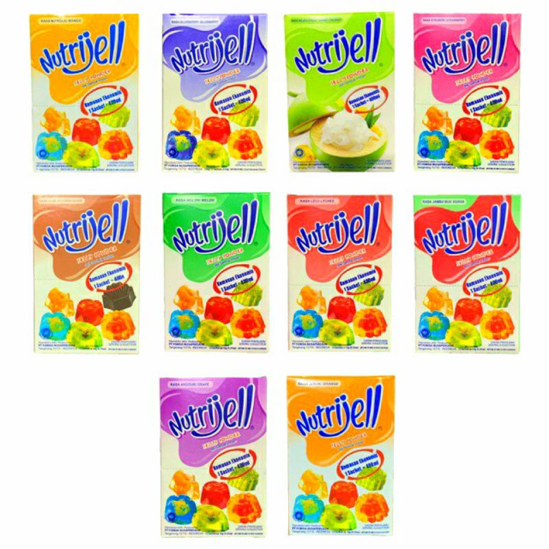 NUTRIJELL Nutrijel Jelly Powder Aneka Rasa