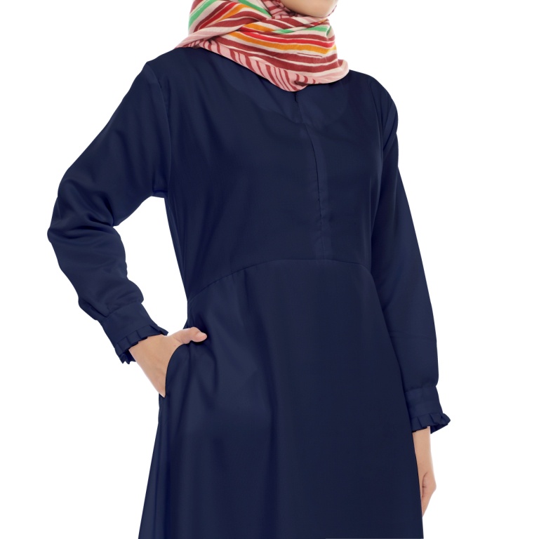 3XL-PROMO Gamis JUMBO Balotelli Umbrella Balotelly gamis  balloteli gamis syari ballotely 3XL-PROMO-NAVY/dongker