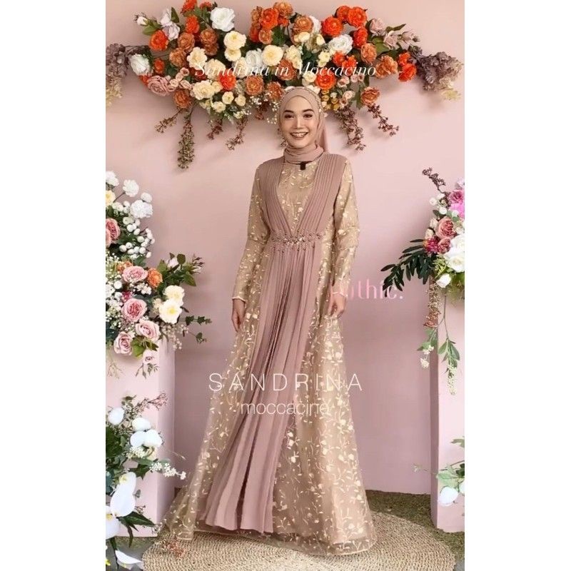 SABRINA DRESS // BAJU PESTA MUSLIMAH - BAJU GAMIS - BAJU GAMIS BRUKAT - GAUN BAHAN ADEM - GAUN MUSLIMAHGAUN MUSLIMAH - GAUN UNTUK PESTA - GAUN PESTA BUSUI - GAUN PESTA BUMIL - GAUN MUSLIMAH BUMIL - GAUN TERLARIS - GAUN TERBARU - GAUN WUDHU FRENDLY