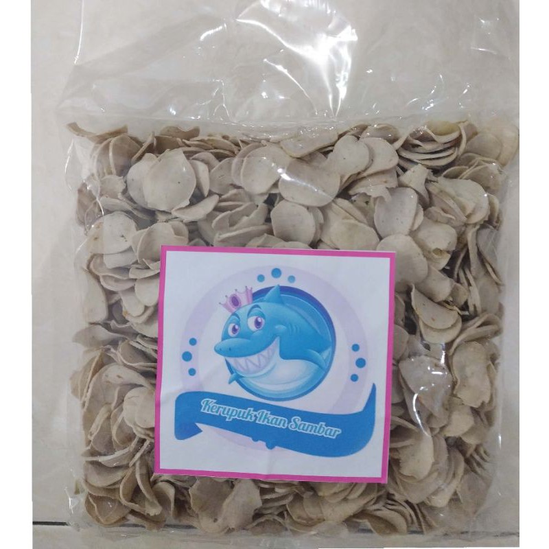 

Kerupuk Special Ikan "Sambar" 1Kg (Mentah)