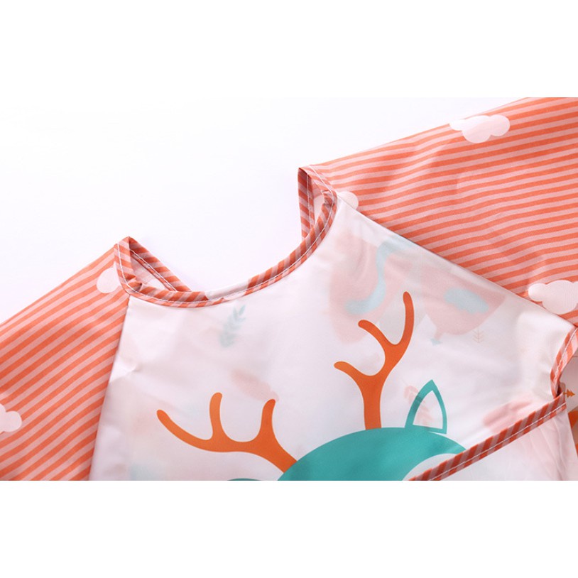 Slabber Celemek Bayi Motif Cartoon Tahan Air Lucu Waterproof Import Murah (BIC)