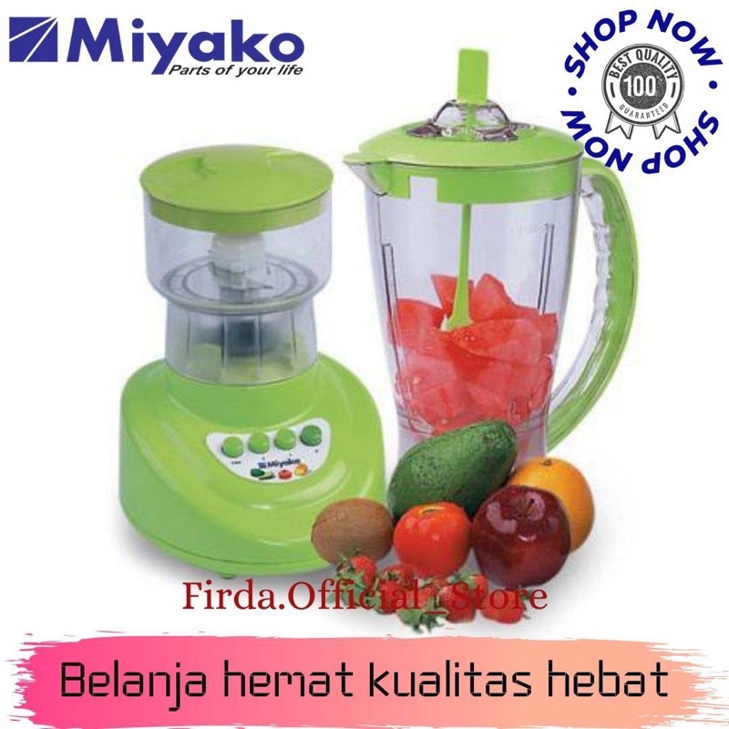 Miyako CH-501 PF/AP 2in1 Blender with Chopper - Hijau [1.5 L]