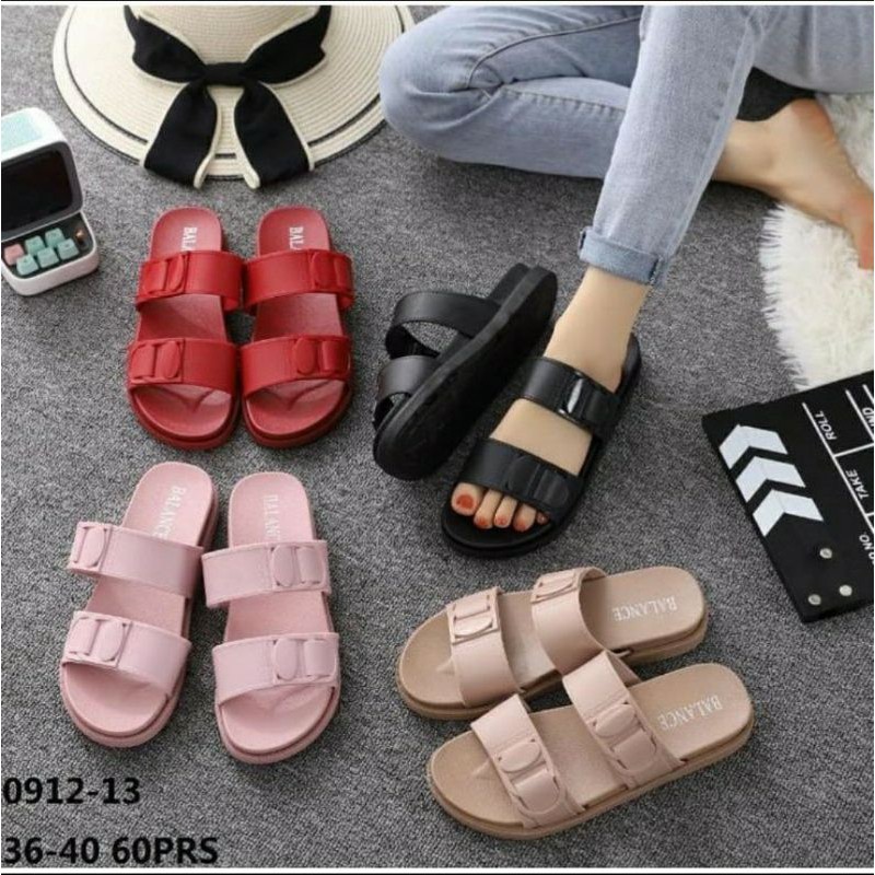 SANDAL SLUP WANITA / SANDAL JELLY / HYS SANDAL GUNUNG WANITA / SANDAL BALANCE