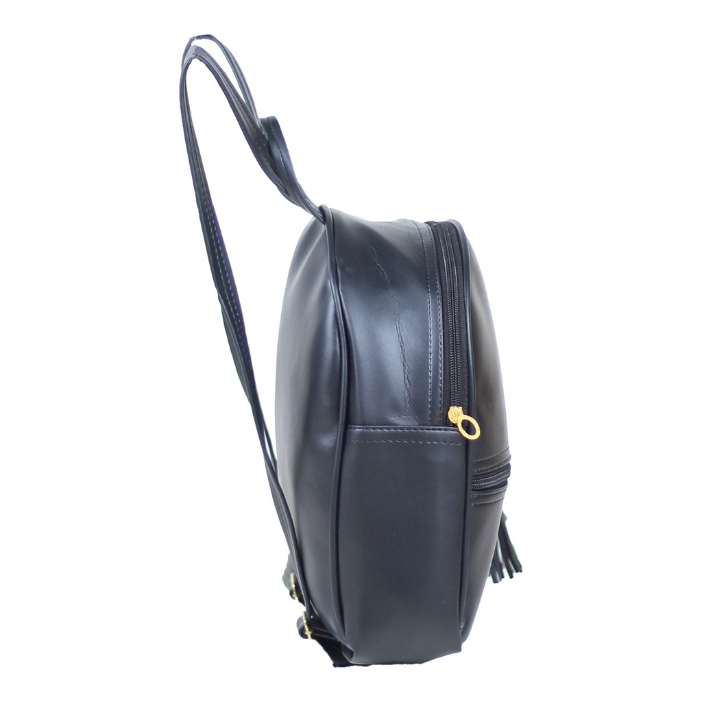 Tas Hitam Ransel Cantik Hitam Colombo Stylish Ransel Cewek Berkualitas Ransel Remaja