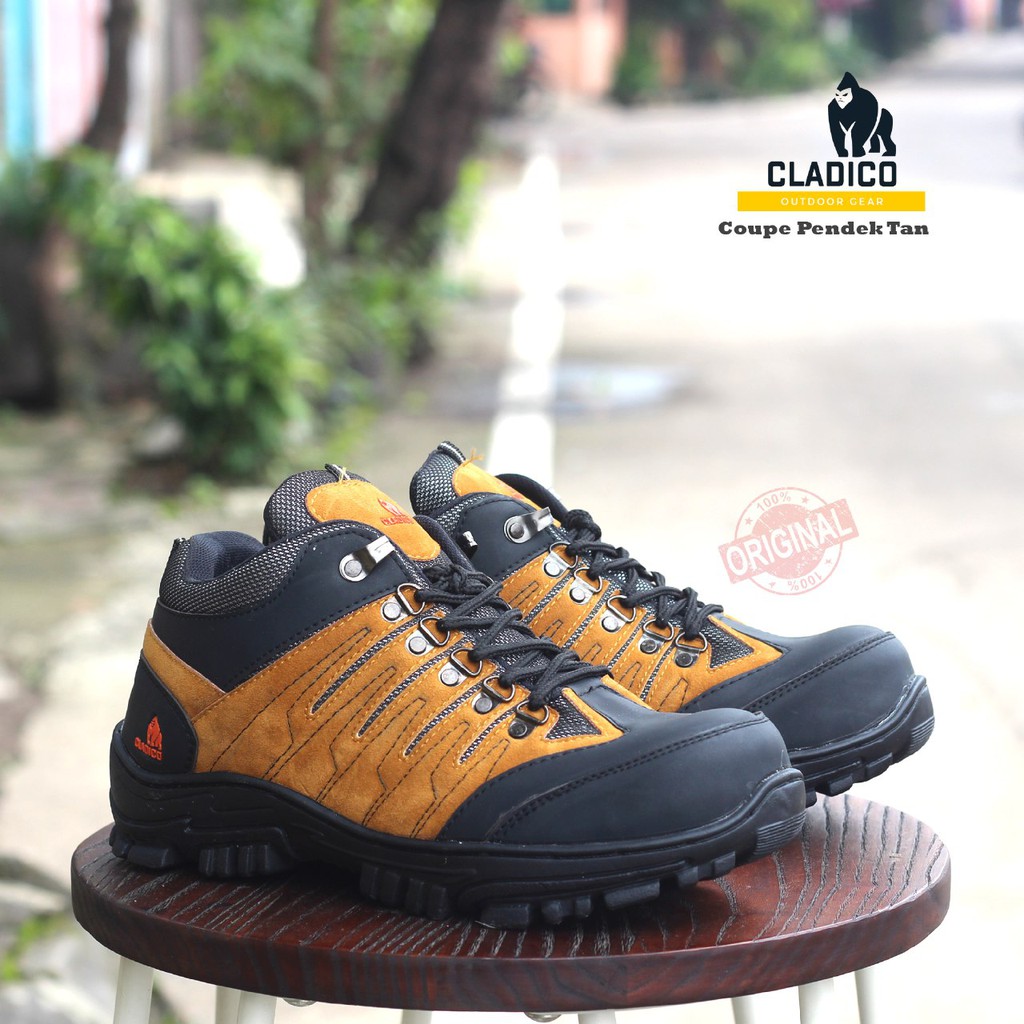 SEPATU SAFETY UJUNG BESI PRIA MODEL TERKEREN DAN TERLARIS CLADICO COUPE LOW. PROYEK, OUTDOOR, BIKERS