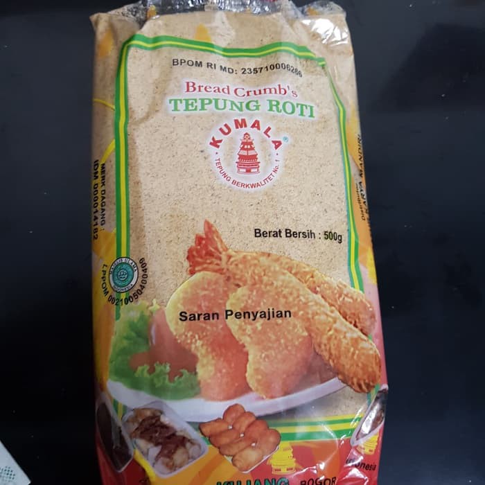 

Tepung Roti KUMALA / Tepung Panir / Bread Crumb (500 GR)