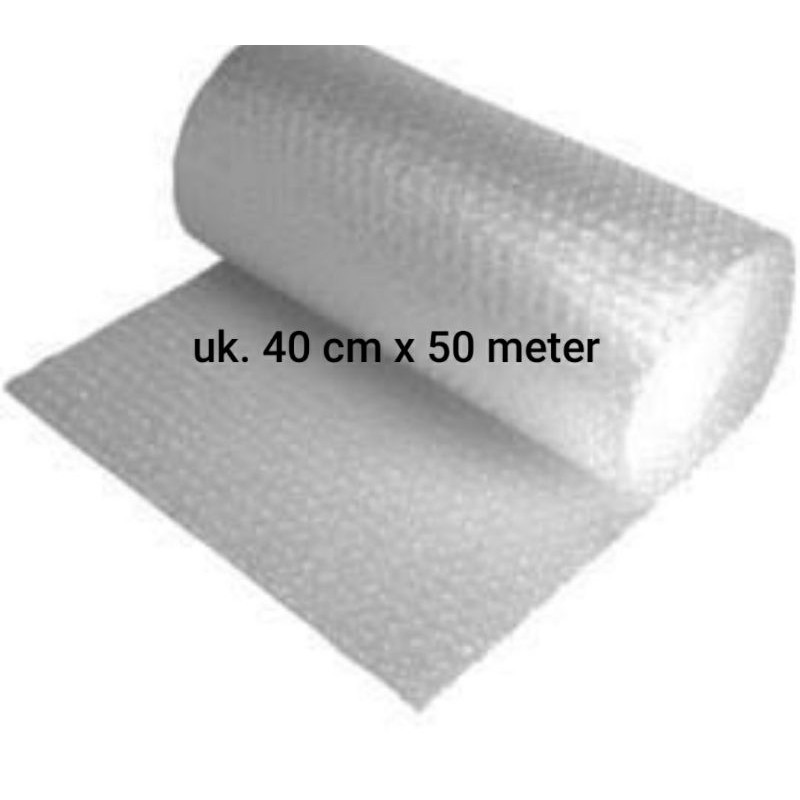 

bubble wrap uk. 40 cm x 50 meter | putih