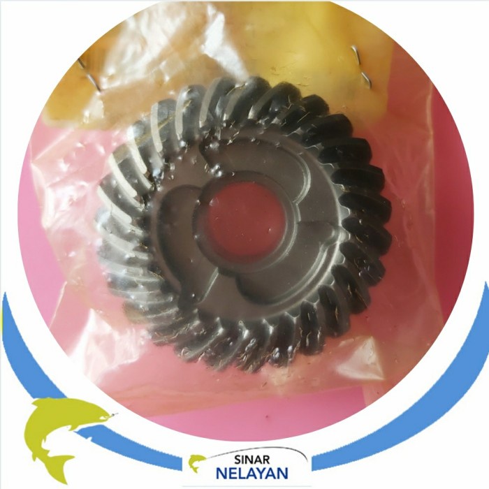 Gigi mundur mesin tempel Tohatsu 9.8pk. Asli