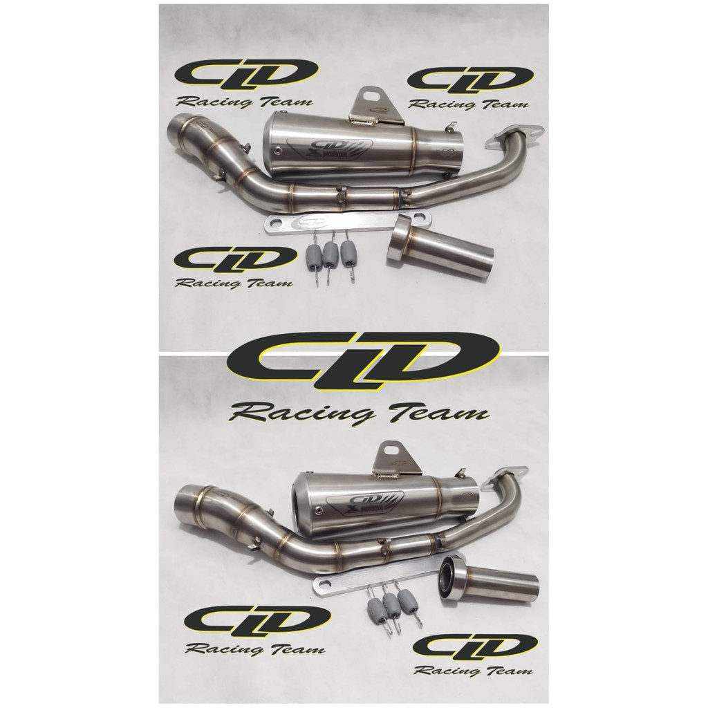 Knalpot Original CLD Type Monster X Nmax Old Nmax New Aerox