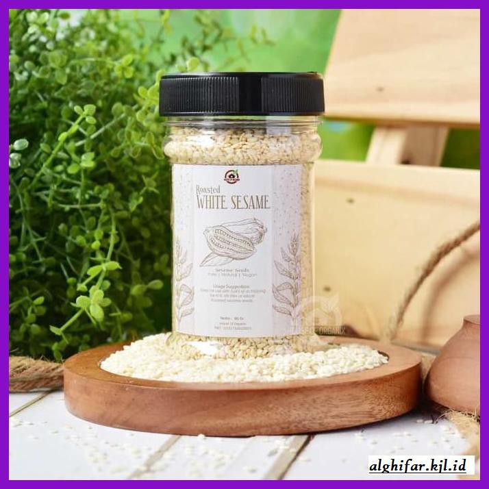 

gnidderdsaus- roasted white sesame (botol) 80 gr -asliiiiii.