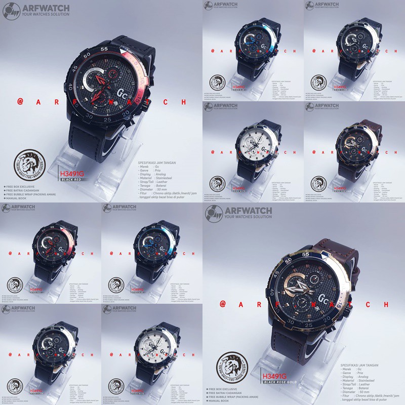 jamtangan pria GC H3491G