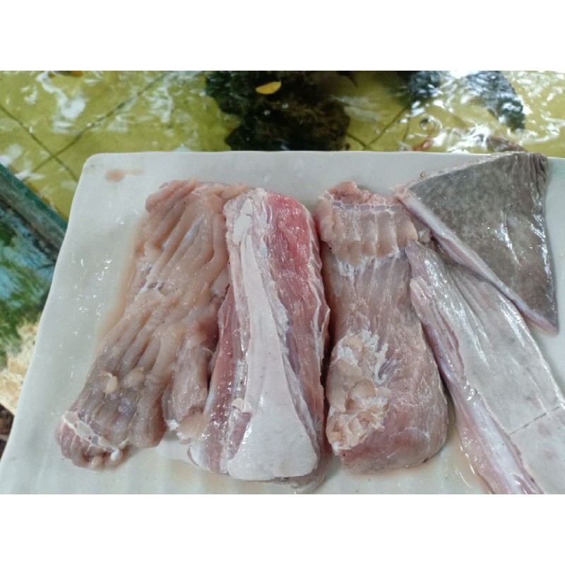 

Daging Ikan Pari Basah Segar Size 5 -10 Potong 1kg
