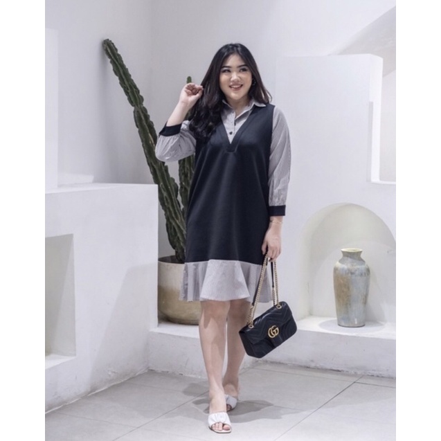 Jenny Dress Original by Isuka Fashion Dress Big size