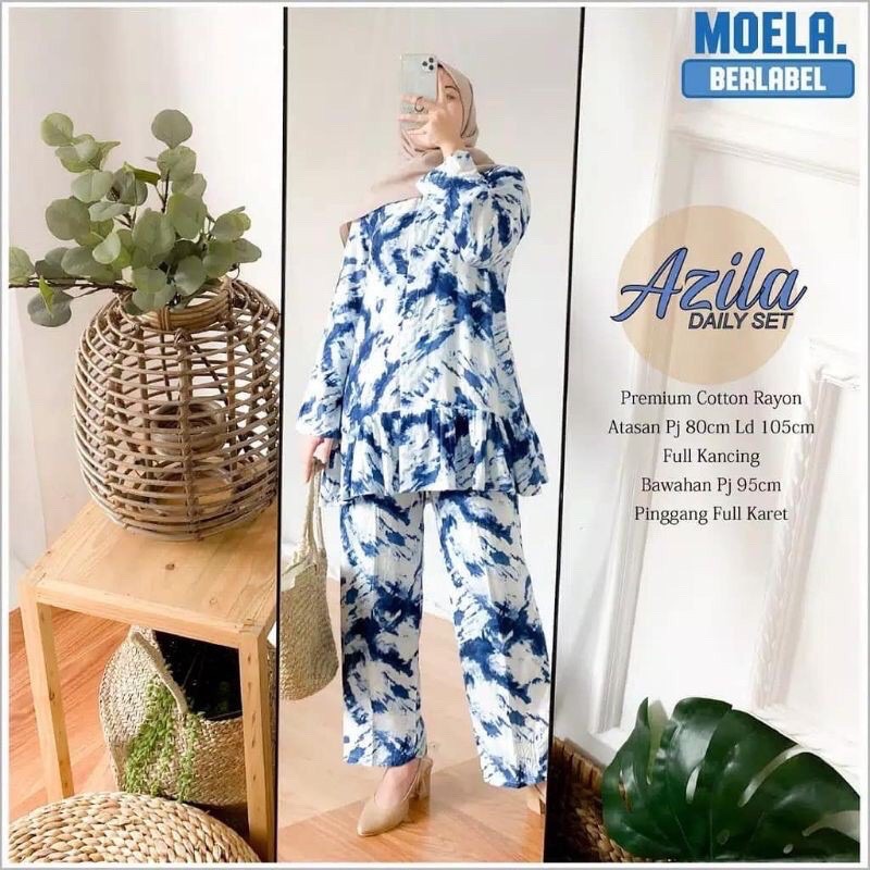 AZILA DAILY SET / ONE SET BUSUI RAYON