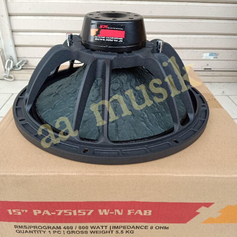 SPEAKER COMPONENT ACR FABULOUS PA-75157 W-N WOOFER 15 INCH