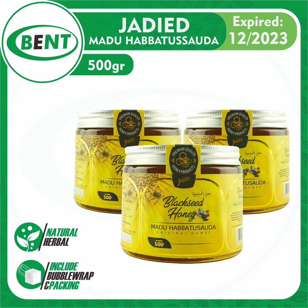 

Madu Habbatusauda Jadied 500 gr Blackseed Honey