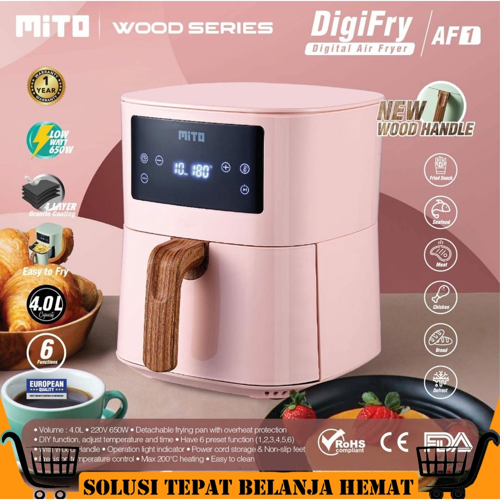 Jual AIR FRYER MITO MITOCHIBA / DIGITAL AIR FRYER DIGIFRY FIGIFRYER
