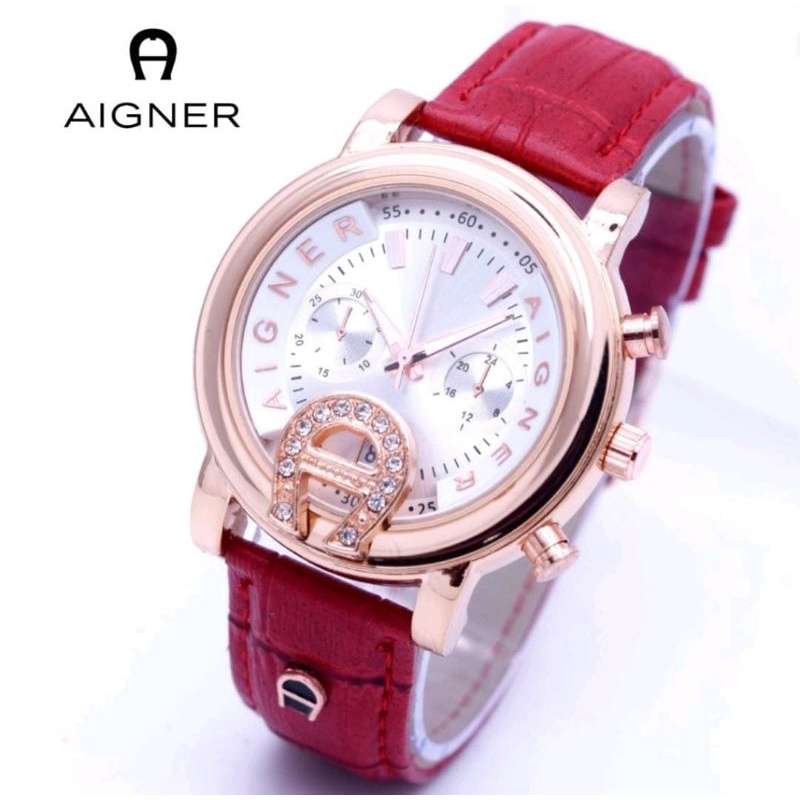 Jam Tangan Aigner Kulit Leather Terlaris Wanita Jam Tangan Wanita Aigner Favorit Kesukaan