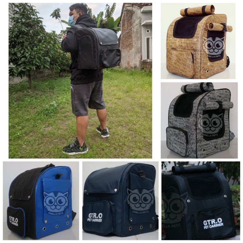 Pet carrier / tas hewan/ tas ransel/ tas kucing/ tas