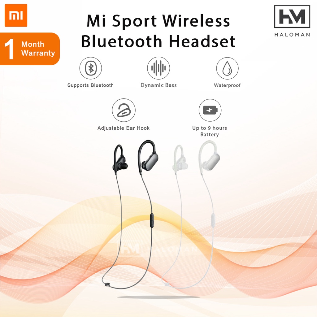 Xiaomi Mi Sport Wireless Bluetooth Headset Earphone