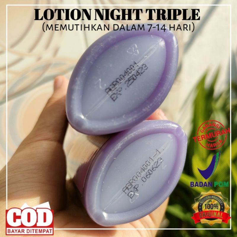 Handbody Dosting Triple Glow Extra Anggur Super Ampuh Memutihkan Kulit Bandel BPOM &amp; Original