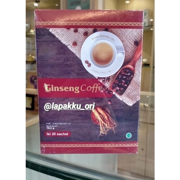 

Korean Ginseng coffee by Tara Nature( Chekout pilih J&T)