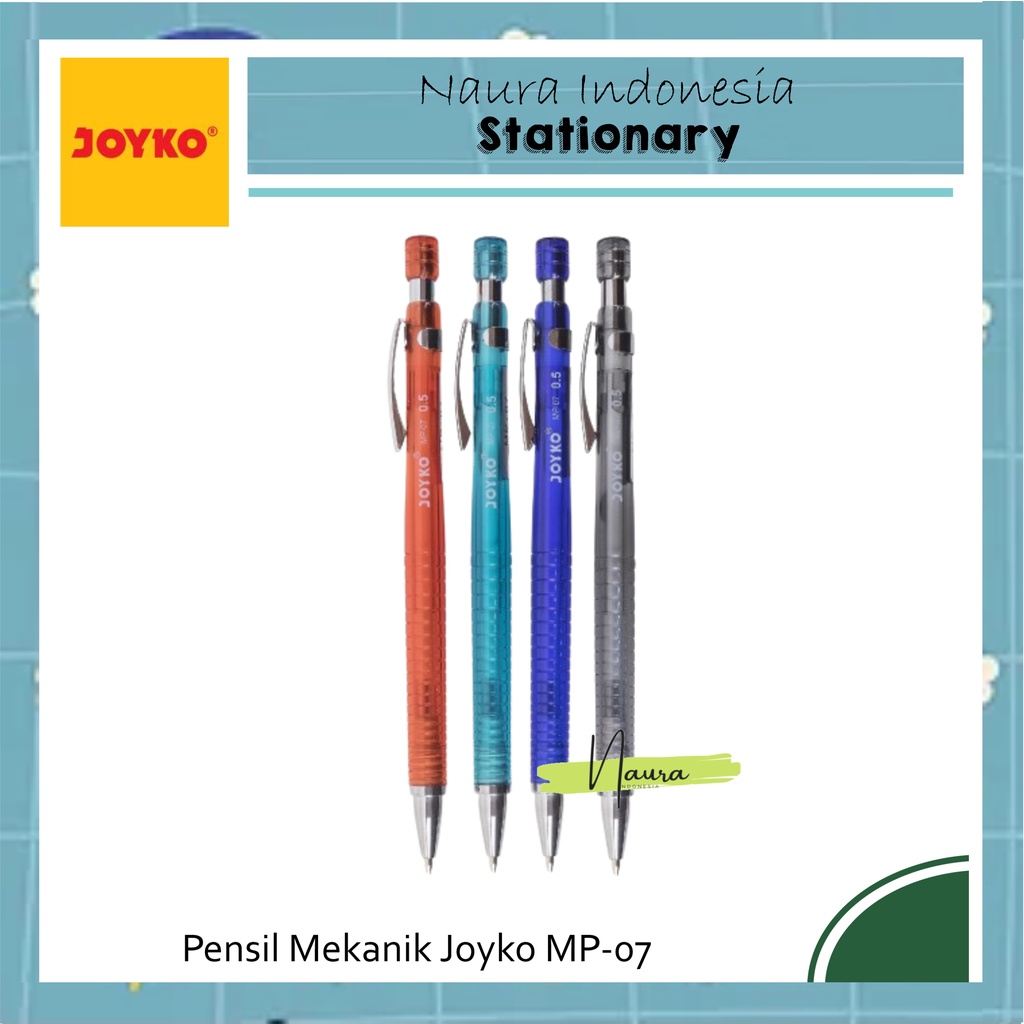

Pensil Mekanik Joyko Mp-07 | Mechanical Pencil Joyko MP-07 0.5 mm