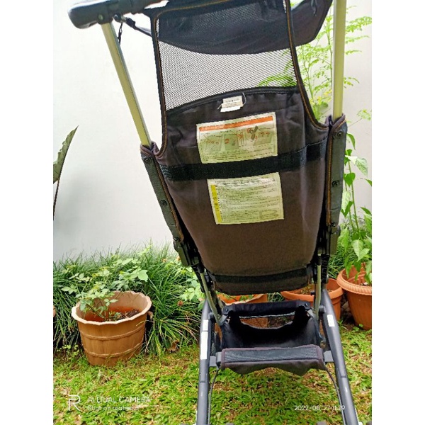 Nabila Preloved Stroller Chocolate Pockit Navi