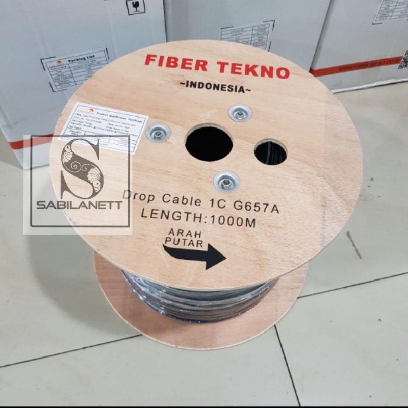 Drop Core 1 Core 3 Seling Merek Fiber Tekno