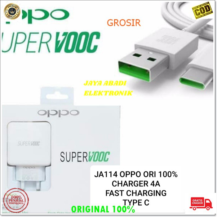 J114 OPPO 4A KEPALA ADAPTOR CAS CASAN SUPER FAST CHARGING USB TYPE C CHARGING CHARGE FLASH TRAVEL ADAPTER MULTI QUIC QUALCOMM ADAPTER ADAPTIVE WATT W KABEL DATA ANDROIT HANDPHONE UNVERSAL MULTI OEIGINAL GADGET TC POWER QC BISA UNTUK SWGALA HP TYPE C