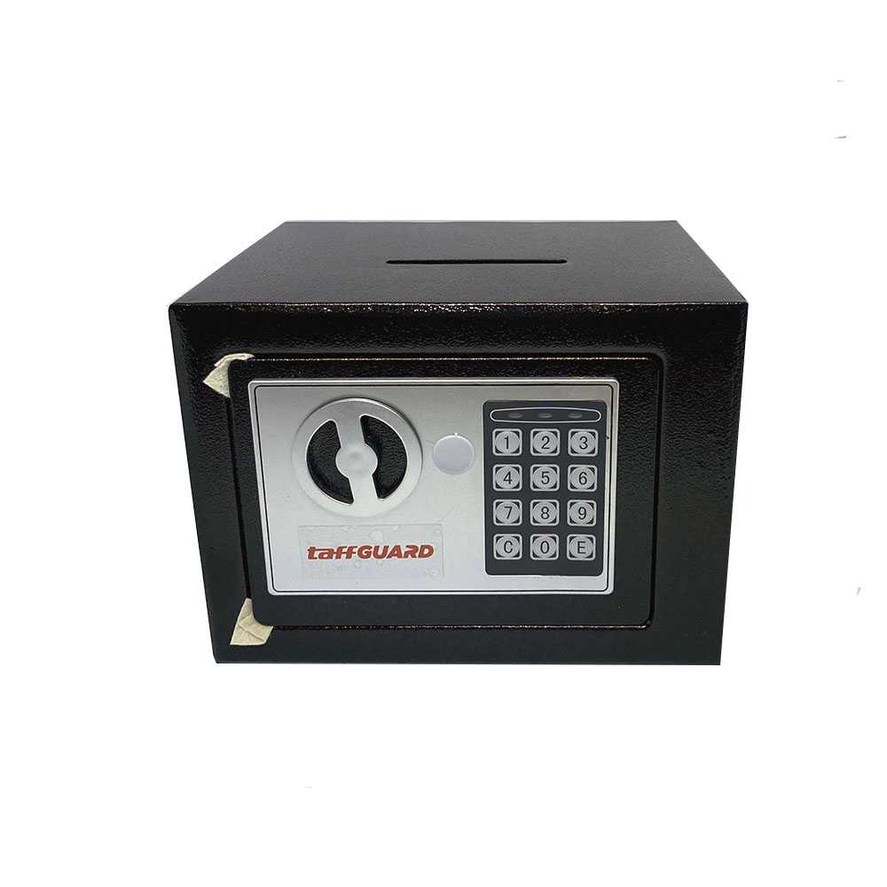 TaffGUARD Brankas Mini Electric Password Deposit Box Celengan 4.6L 17E