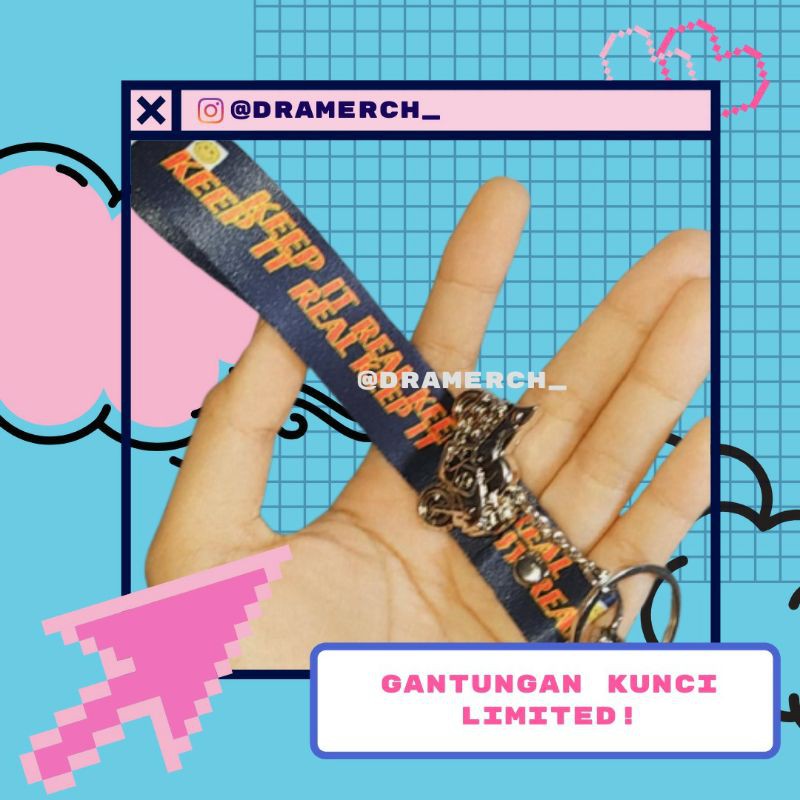 GANTUNGAN KUNCI HAN SEO JOON | Gancing Ganci merchandise true beauty fan kit