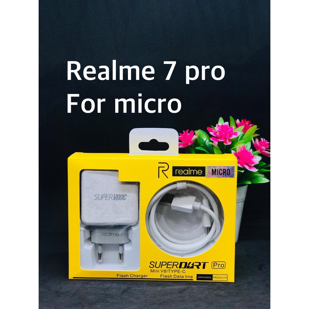 CHARGER REALME 7PRO ORIGINAL QUALTY MICRO & TYPE C