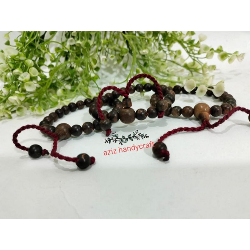 gelang kayu gaharu wangi original