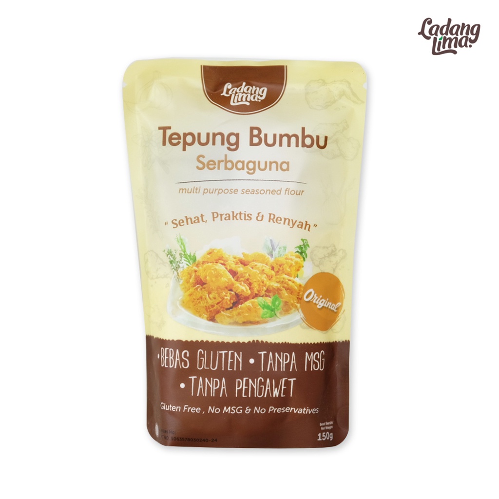 Ladang Lima Tepung Bumbu Serbaguna 150gr Gluten FREE