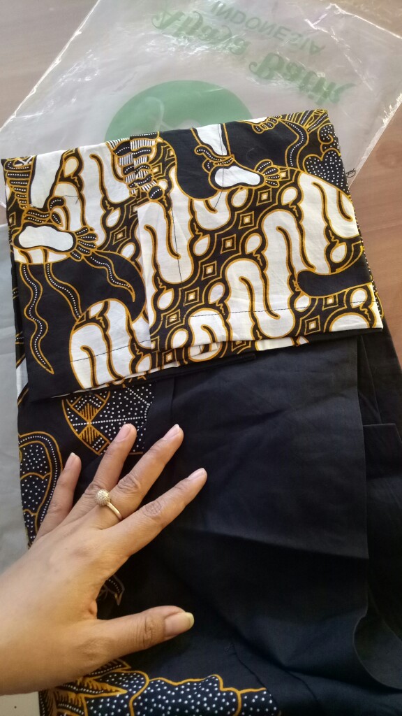 Batik Pria Wayang Mabur Full Furing Katun Halus Sragenan Ori Solo