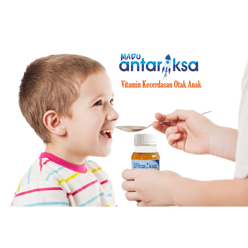 Obat Vitamin Suplemen Kecerdasan Otak Anak - Original Madu Antariksa