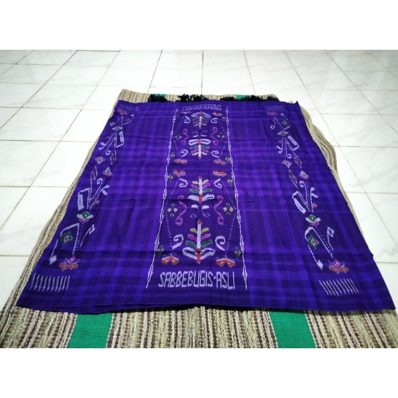 Sarung Bugis Asli No 2 Original Sutra