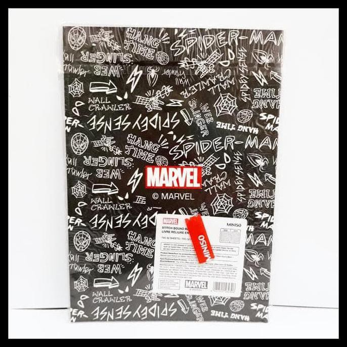 

Promo Marvel X Miniso Stitch Bound Book / Buku Tulis Spider Man Wildastore92