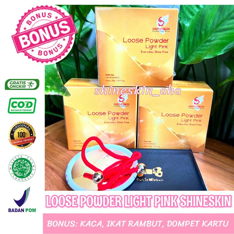 LOOSE POWDER SHINESKIN/BEDAK TABUR SHINESKIN