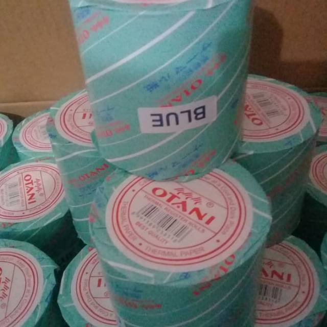 

Kertas Struk Thermal 80 x 80 / 80x80 Blue Otani