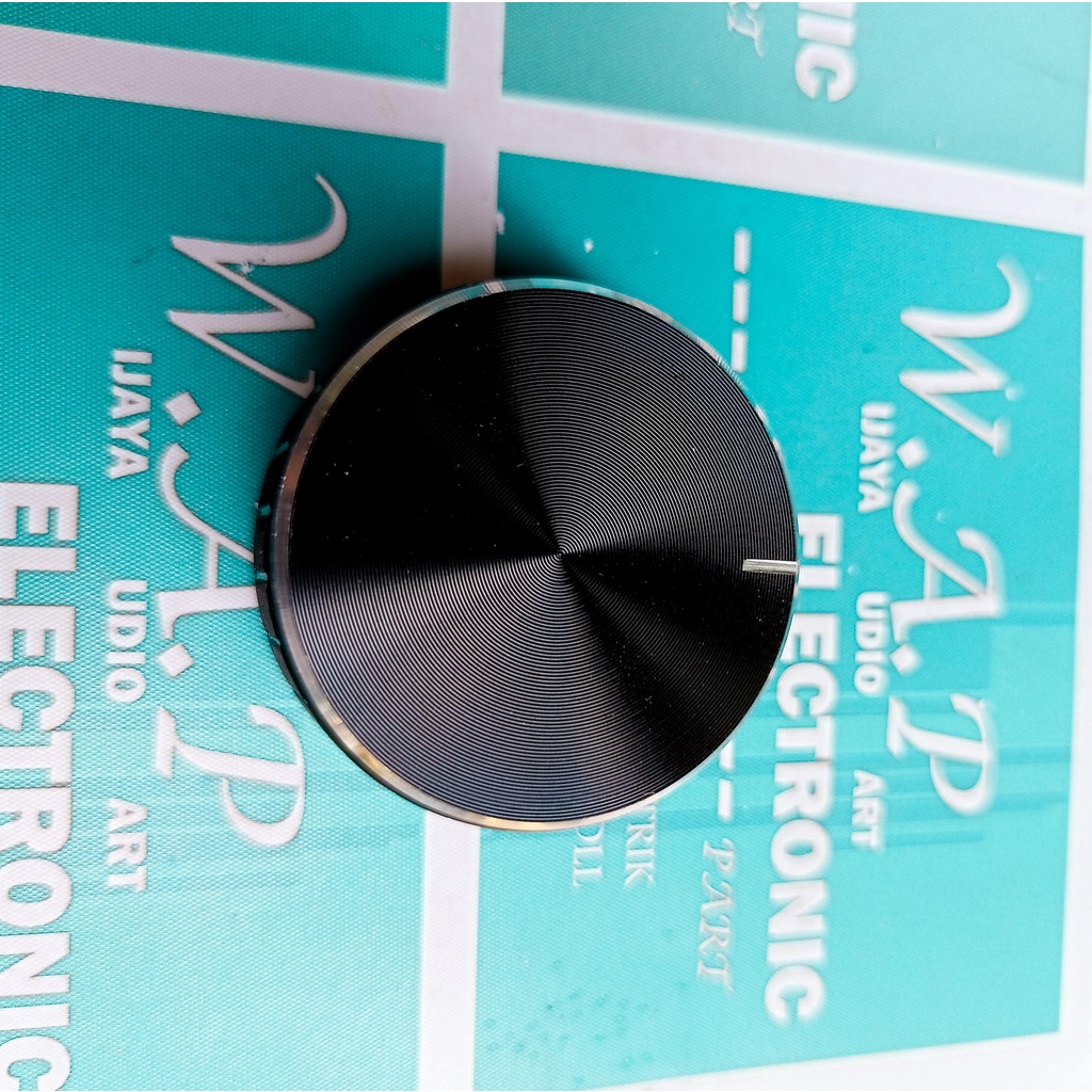 1 BUAH KNOP KNOB POTENSIO 40MM KNOP 40MM ALUMUNIUM GOOD QUALITY