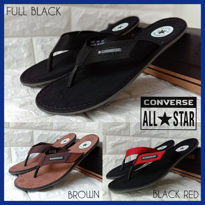 SANDAL JEPIT CONVERSE_PRIA KASUAL / SENDAL COWOK PROMO / SANDAL DISTRO LAKI-LAKI