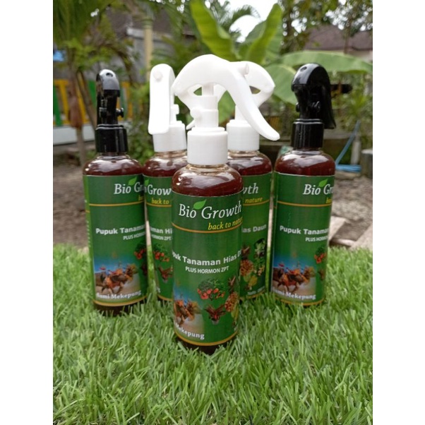 Pupuk Organik Cair (POC) Bio Growth Back to Nature / Praktis Tinggal Semprot 250mL