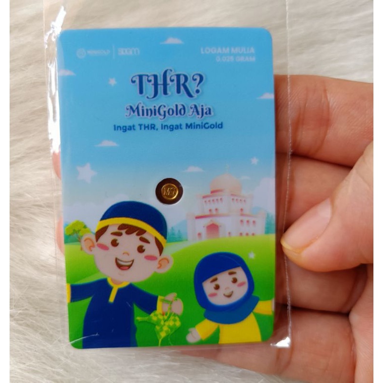 Mini Gold Angpao Lebaran