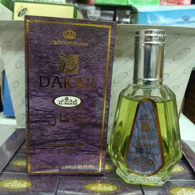 Parfum Al-Rehab Spray Dakar 50ml Asli Al-rehab 100%